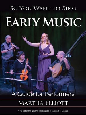 cover image of So You Want to Sing Early Music
